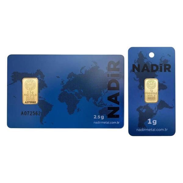 Tuğrul Kuyumculuk 3,5 Gram (2,5+1) Külçe Gram Altın IAR 24 Ayar  - Image 1