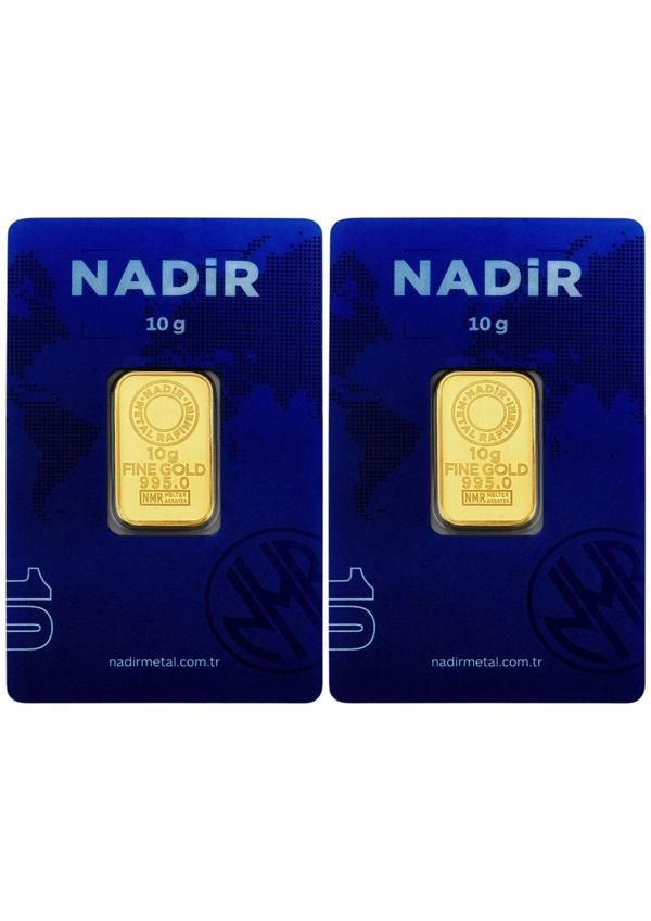 Tuğrul Kuyumculuk 20 Gram (10+10) Külçe Gram Altın IAR 24 Ayar - Image 1