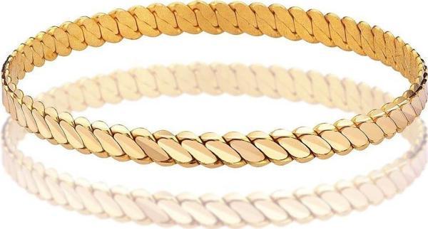 Tuğrul Kuyumculuk 25 gr (Gram) Üçlü Adana Burma 22 Ayar İşçiliksiz Bilezik