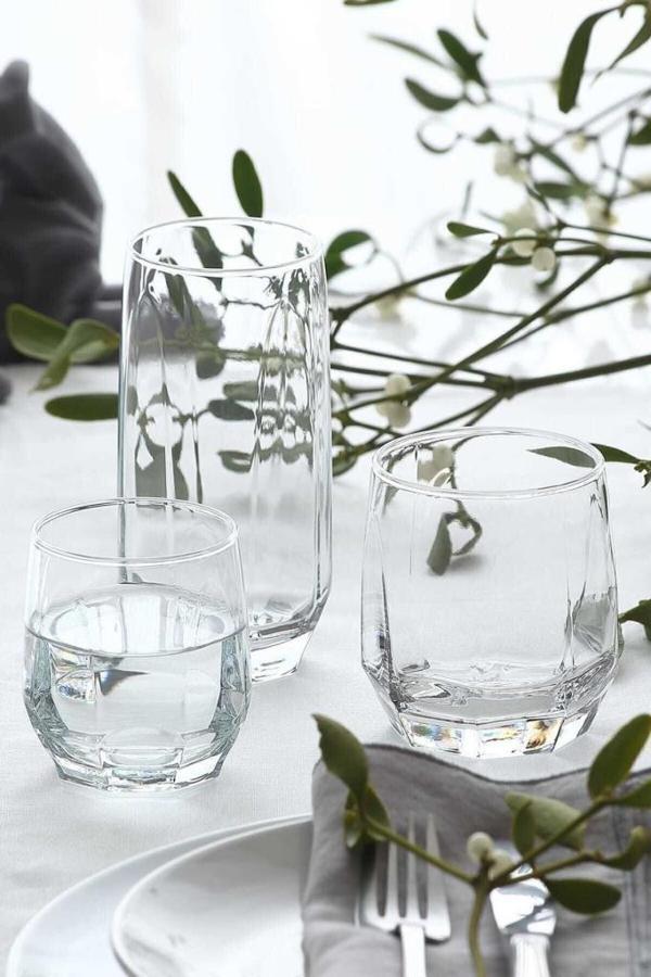 LAV Diamond 18 Parça Meşrubat Bardağı Seti Fma05058 - Image 1