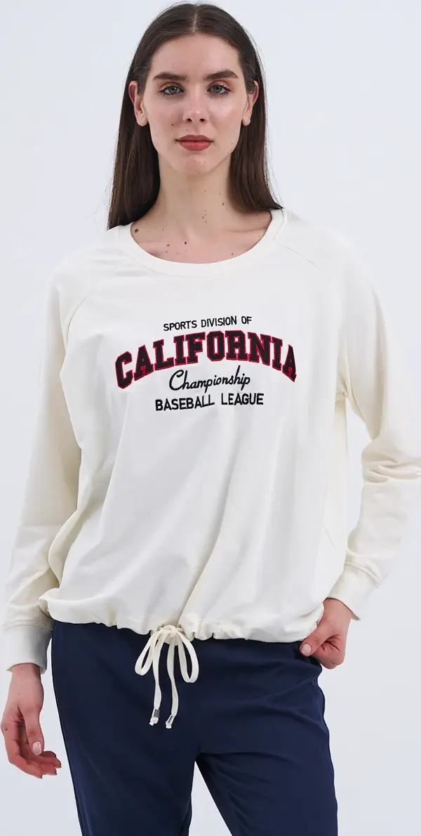 Trend Kadın’dan Yeni Sezonun Gözdesi  Sweatshirt - Image 1