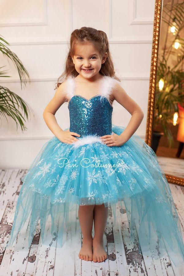 Pan Costume Elsa Kostümü Mini Kuyruklu - Image 1