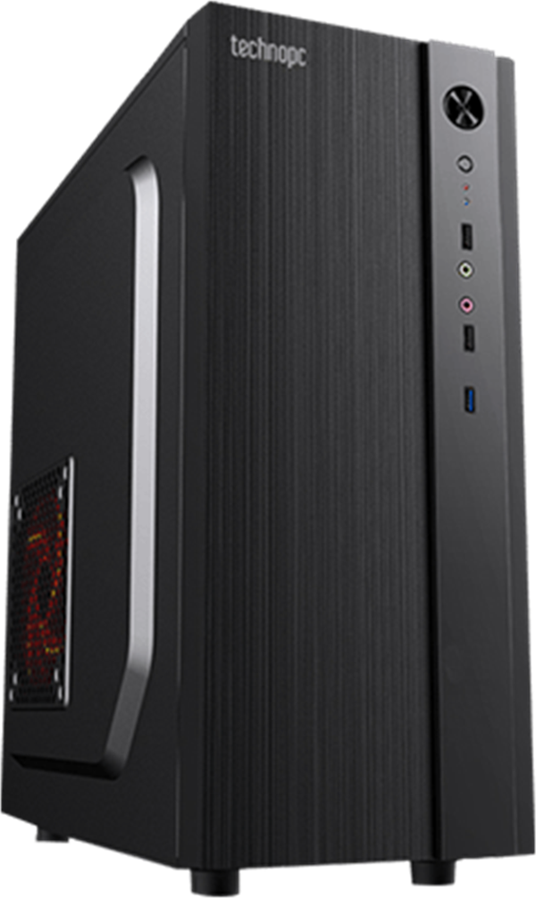 Technopc BlueEra Alfa V1 Intel Pentium G5420 4GB 128GB SSD Windows 11 Home Masaüstü TPDPCF006748  - Image 1