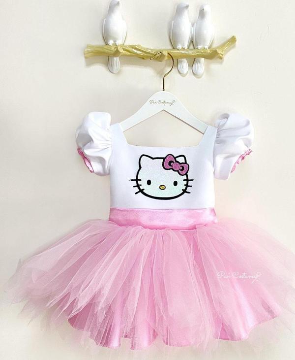 Hello Kitty Kız Çocuk Elbise - Image 1
