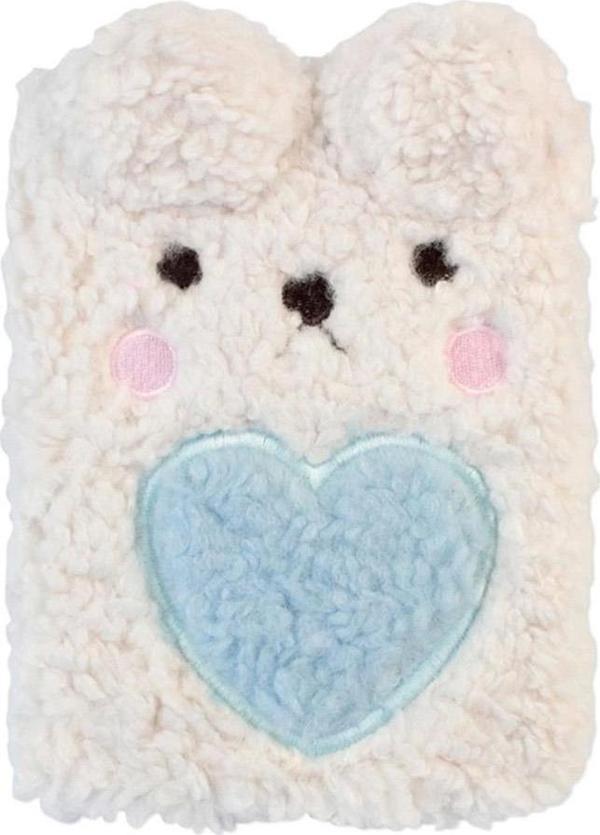 Dolphın Peluş Hatıra Defteri Beyaz - Image 1