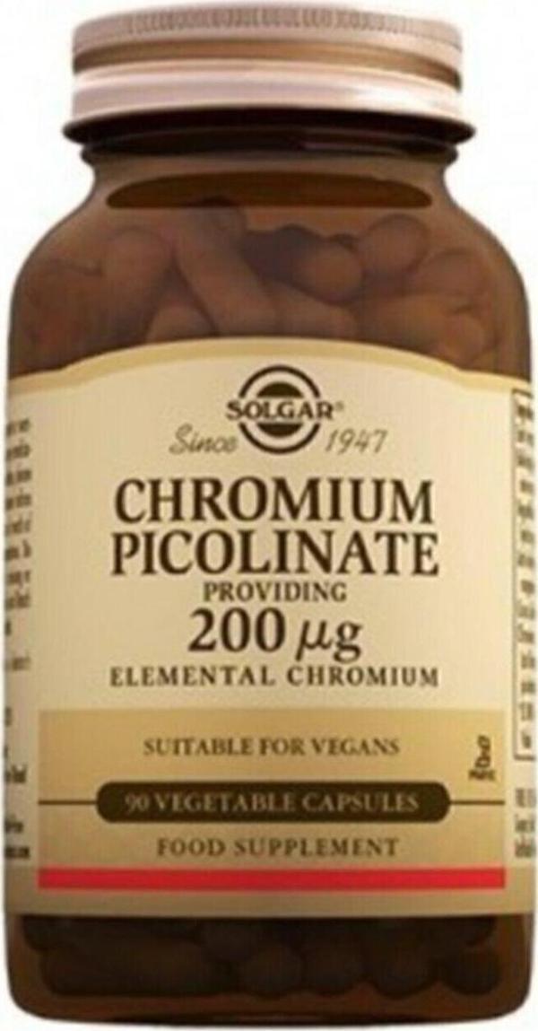 Chromium Picolinate 200 Mcg 90 Kapsül -alliavital.com - Image 1