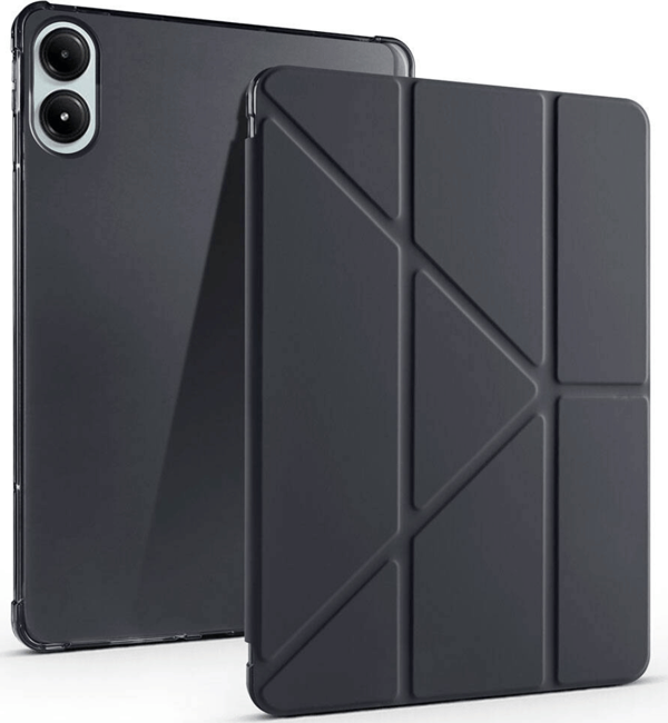 Redmi Pad Pro 12.1 Xiaomi Uyumlu Tablet Kılıf Kalem Bölmeli Uyku Modlu Standlı Trifolding Kılıf - Image 1