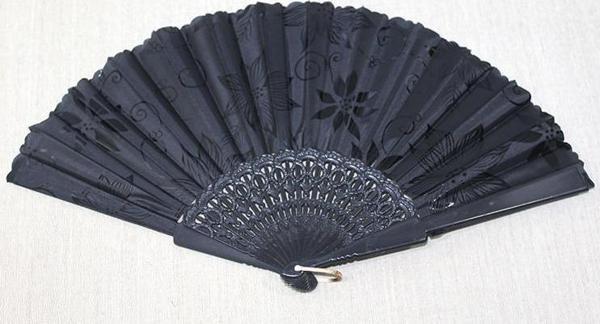 Plastik Siyah Yelpaze Alk3569 - Image 1