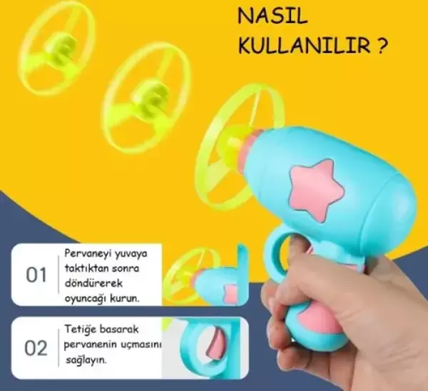 Işıklı Uçan Pervane Oyuncak - Image 1