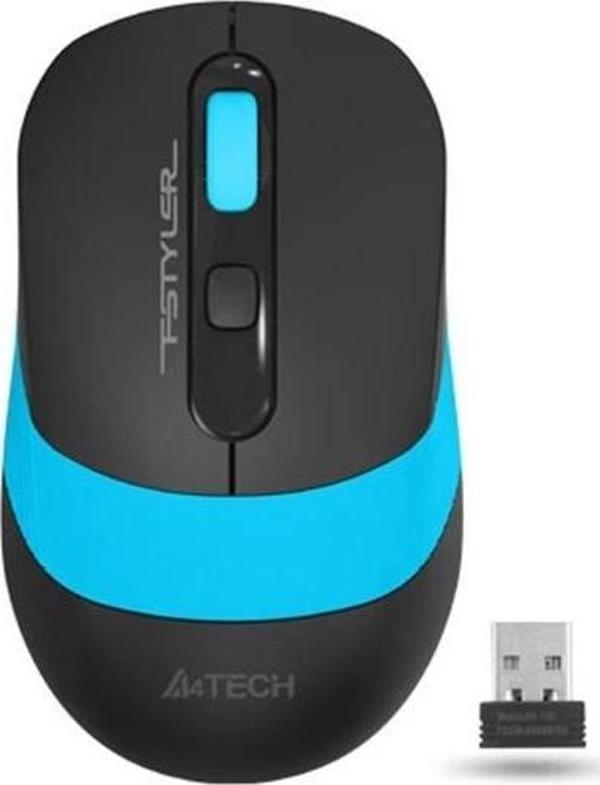 A4 Tech Fg10 Mavı 2.4g Nano 2000dpı Kablosuz Mouse - Image 1