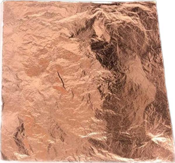 Epoksi Tasarım İçin Varak Yaprak 14X14 CM (100 adet)  Rose - Image 1