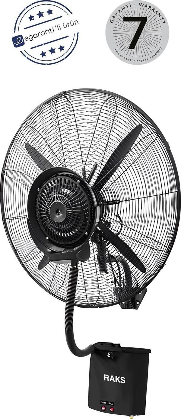 Raks WFR30 MIST 260W Sanayi Tipi Sulu Duvar Vantilatörü - Image 1
