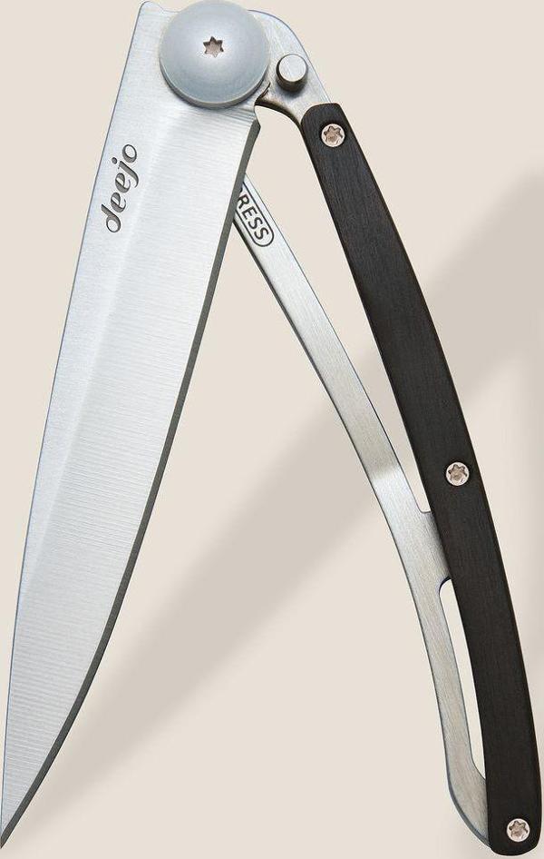 Deejo 37g, Ebony Wood Çakı - Image 1