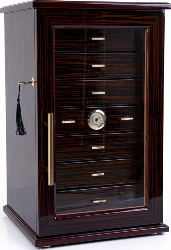 PremiumQuality La Paz 7 Çekmeceli Sedir Humidor Puro Kutusu - Image 1