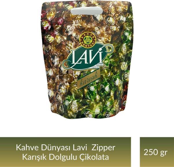 Kahve Dünyası Zıpper Lavi Karışık Çikolata 250 gr - Image 1