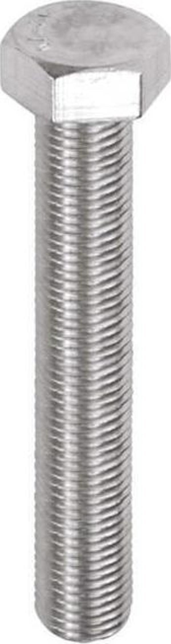 M10X40 DIN933 Cıvata(ALTIGEN) 8.8 Beyaz 5 Li Paket - Image 1