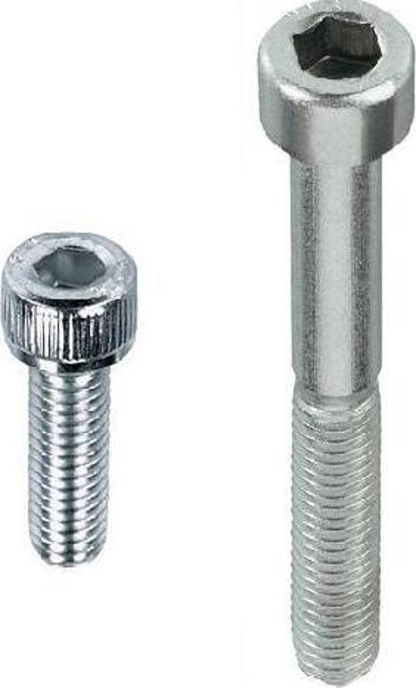 M6X30 DIN912 İmbus Cıvata 8.8 Beyaz 5 Li Paket - Image 1