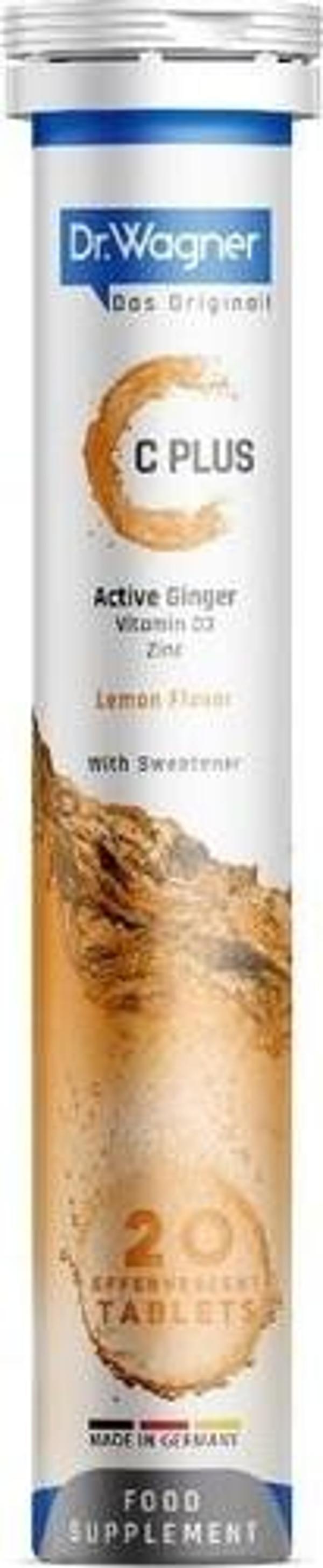 Dr. Wagner C Plus 20 Efervesan Tablet Limon Aromalı - Image 1