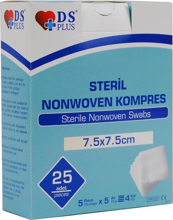 Ds Plus Now Women Gaz Kompres Sterıl 5lı Zarf 25lı - Image 1