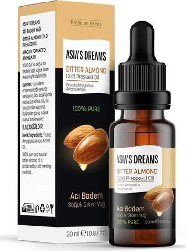 Asia's Dreams Acı Badem Yağ 20 Ml - Image 1