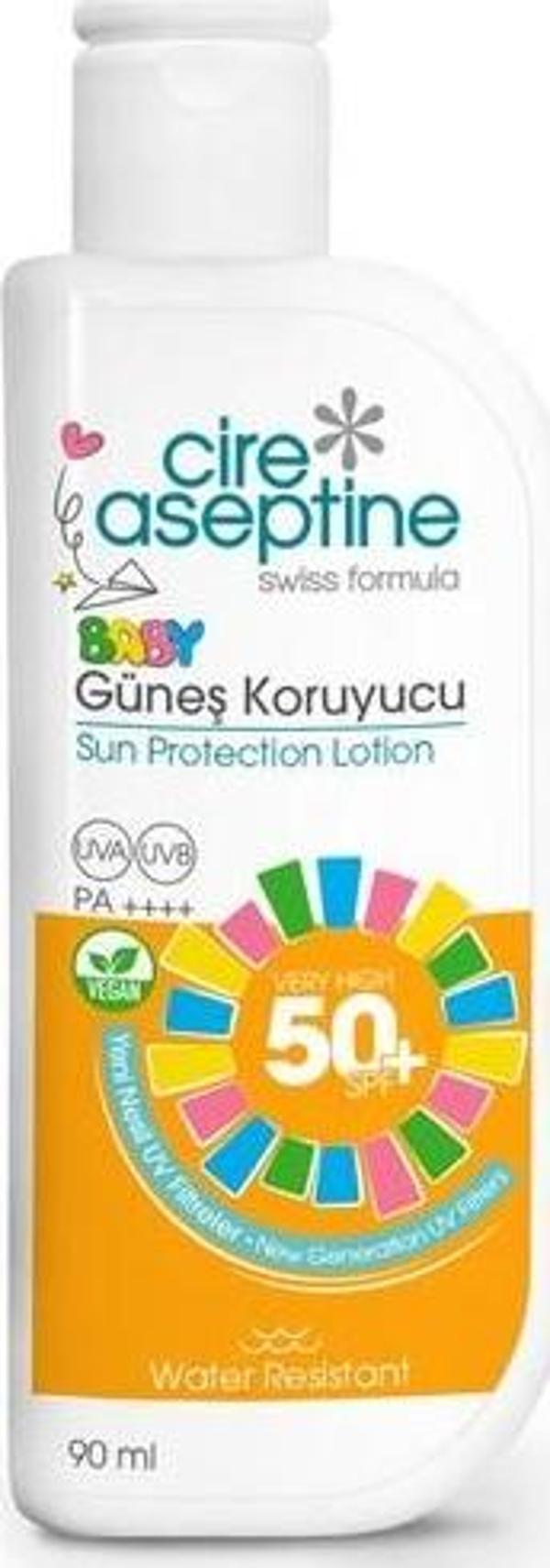 Cıre Aseptıne Sun Baby Sut F50+ 90ml - Image 1