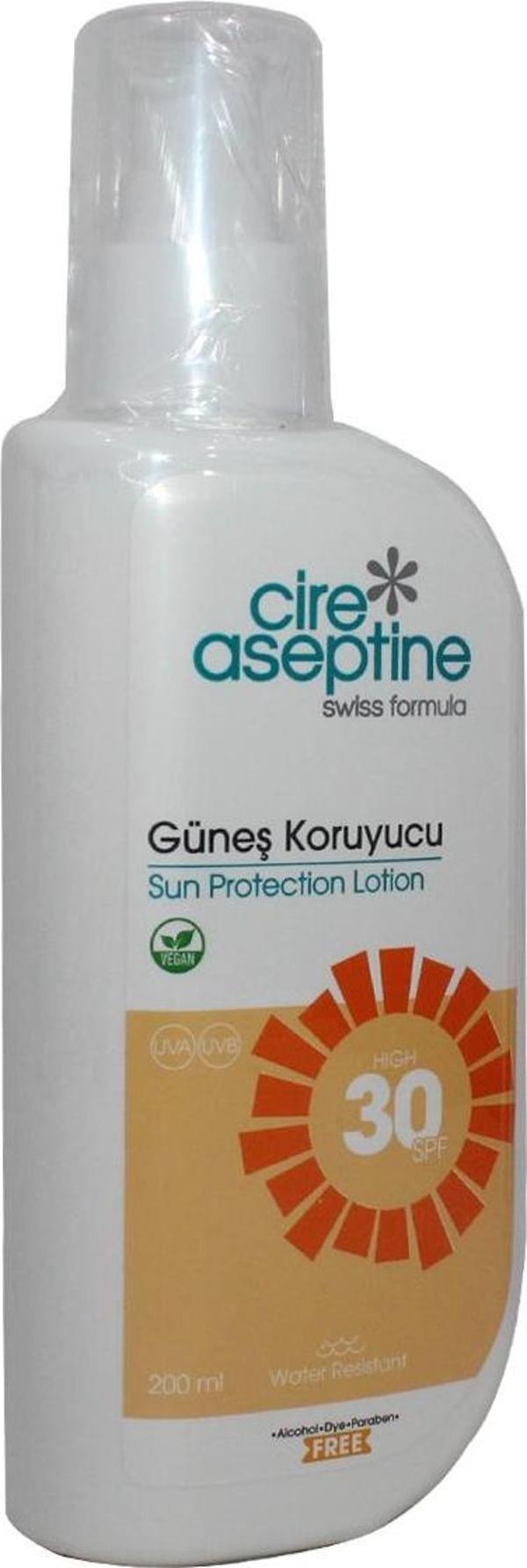 Cıre Aseptine Sun Losyon Pompalı Şişe F30 200ml - Image 1