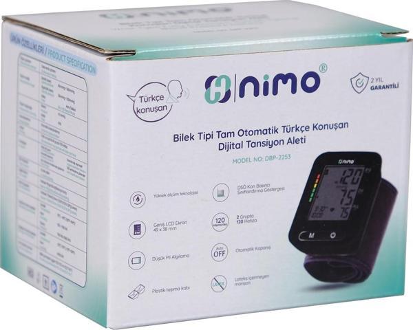 Tansıyon Aletı Dıjıtal Bilekten Olcer Dbp-2253 Nımo Konuşan - Image 1