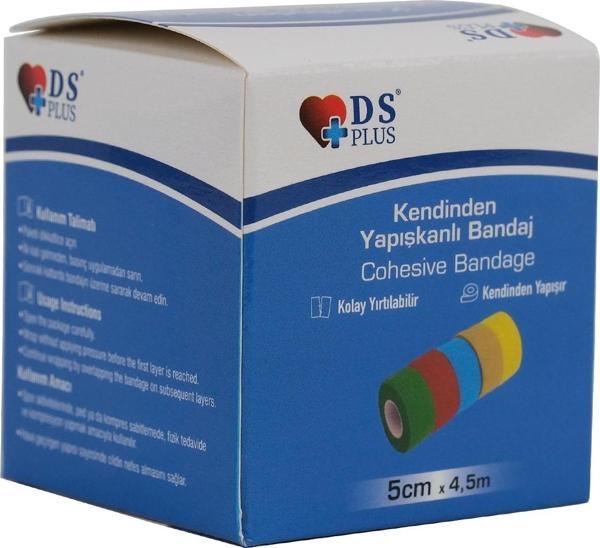 Ds Plus Coban Bandaj 5 Cm X 4,5 Cm Ten Rengi - Image 1
