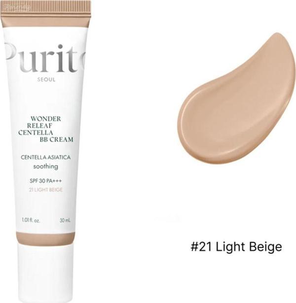 Purito - Wonder Releaf Centella Bb Cream Spf30 Pa (#21 Light Beige) - Image 1