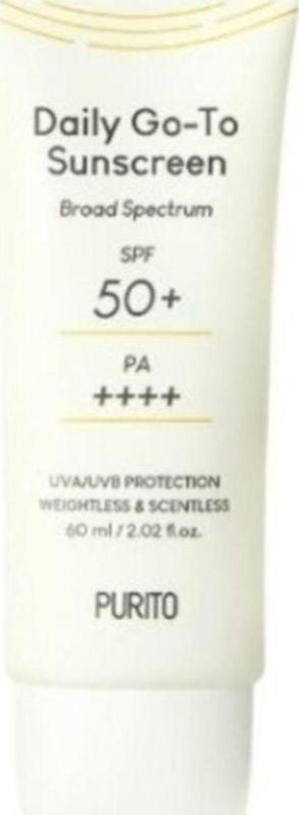 Purito Daily Go-To Sunscreen Spf 50+ Pa++++ - Image 1