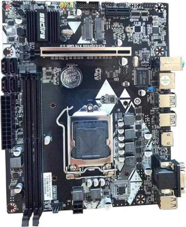 Seclife H310CDA1 (B250 Chipset) 6-7-8-9th M.2 DDR4 S+V+L 1151P Anakart (6.7.8.9.Nesil) - Image 1