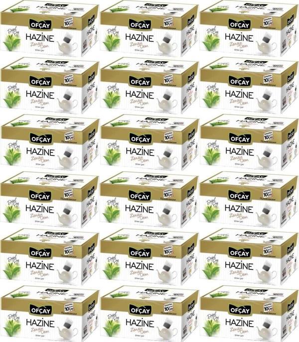 Ofçay Hazine Zengindem Demlik Poşet Siyah Çay 18 x 30 x 15 G - Image 1
