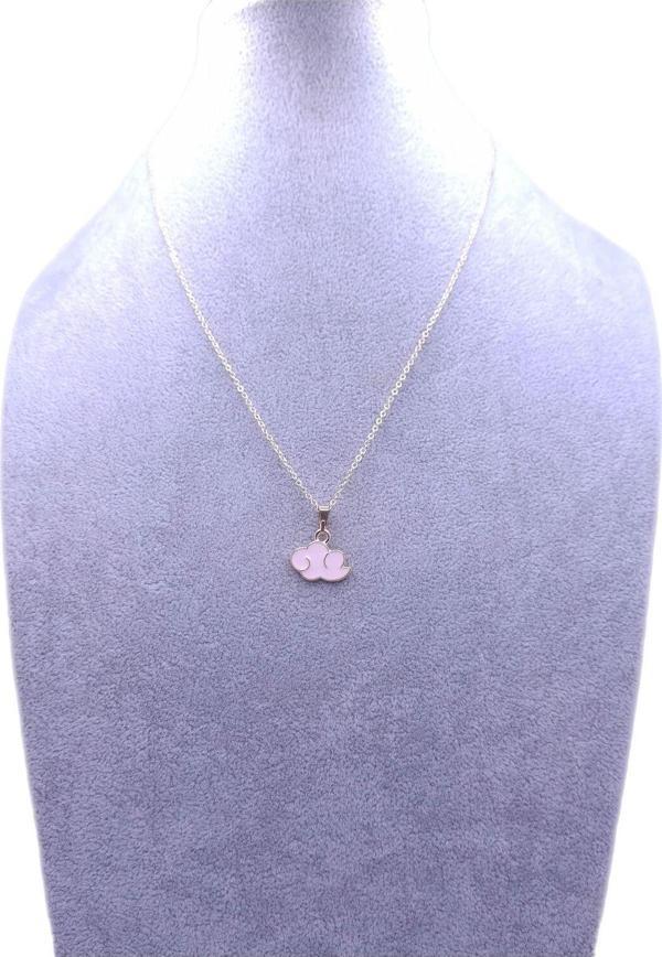 Han Ticarethane Toz Pembe Bulut Model Kolye - Image 1