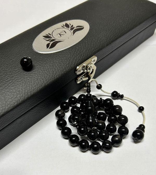 Han Ticarethane Kubilay Yılmaz Usta İşi Manda Boynuzu Tesbih - Image 1