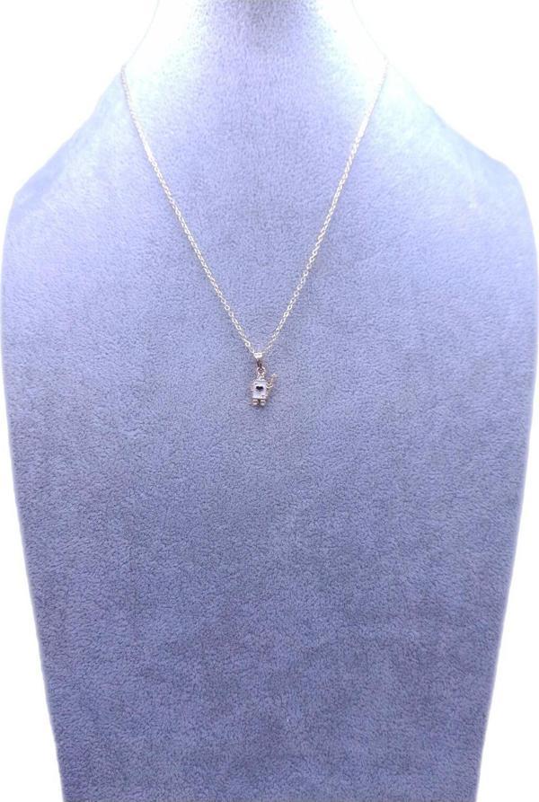 Han Ticarethane Siyah Kupa As Asker Model Kolye - Image 1