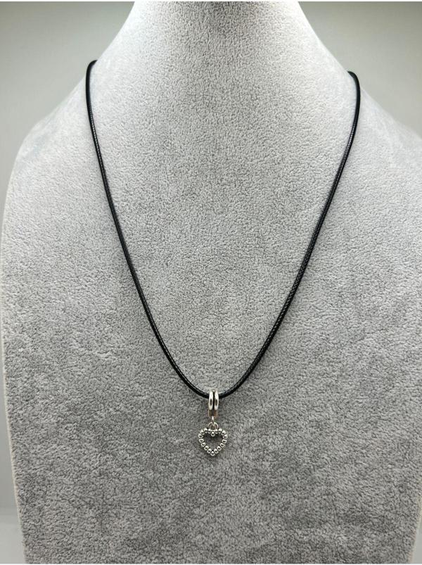 Han Ticarethane Tanecikli Kalp Kolye - Image 1