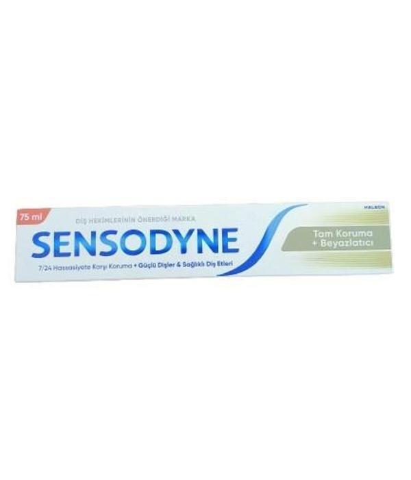 Sensodyne Tam Koruma ve Beyazlatıcı Diş Macunu 75 ml - Image 1