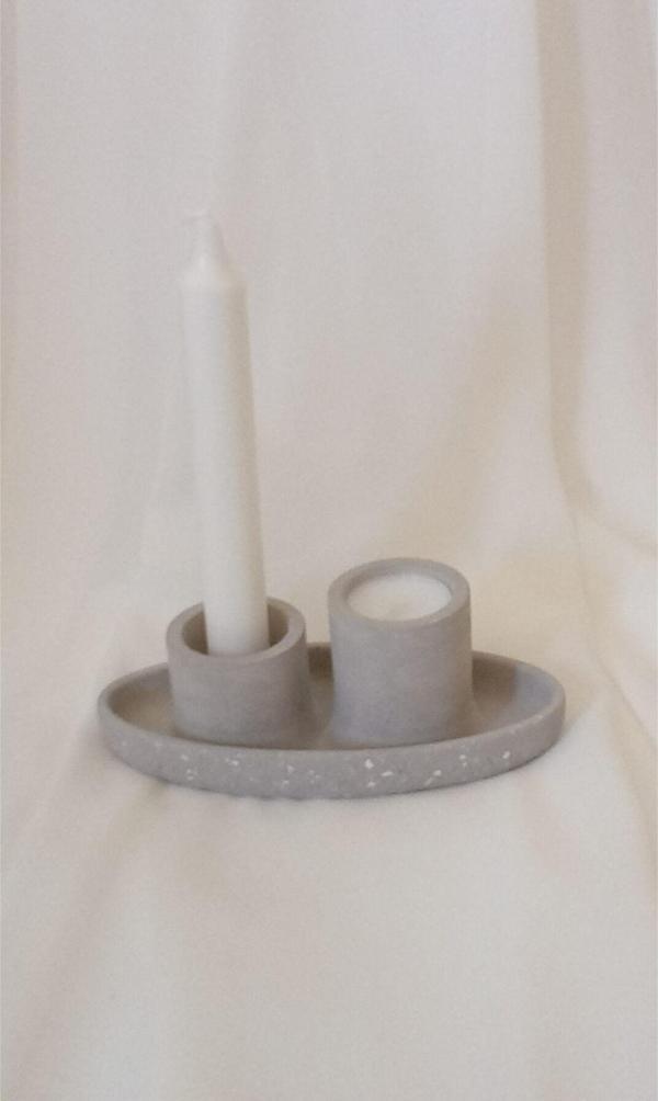Hobimiz İşimiz Şamdan Ve Tealight Mum Uyumlu Mumluk - Image 1