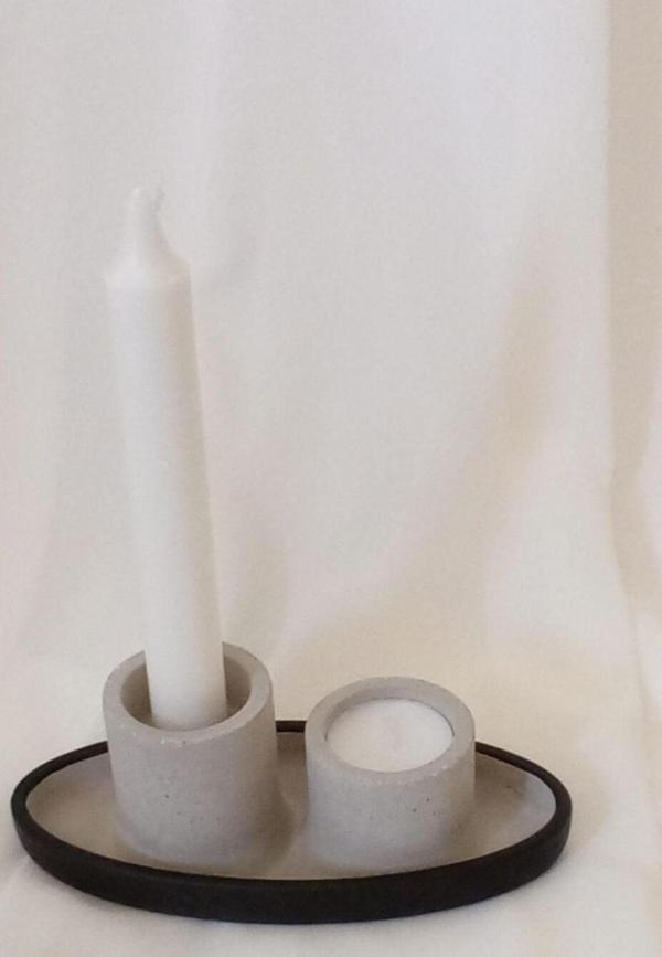 Hobimiz İşimiz Şamdan Ve Tealight Mum Uyumlu Mumluk - Image 1