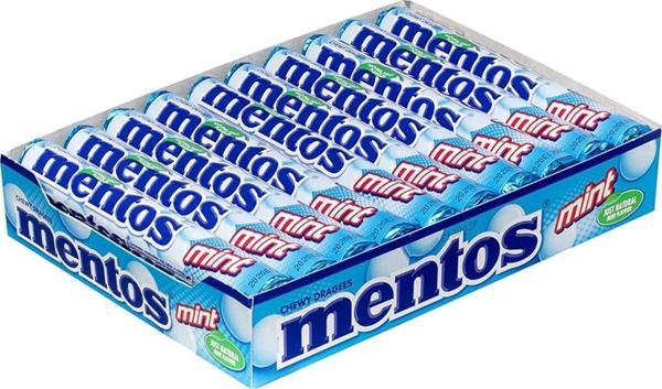 Mentos Nane Aromalı Şeker 20 x 37.5 G - Image 1