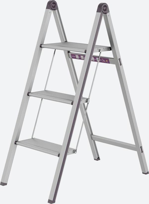 Gazella Üç Basamaklı Katlanır Merdiven SM UPM 243 - Image 1