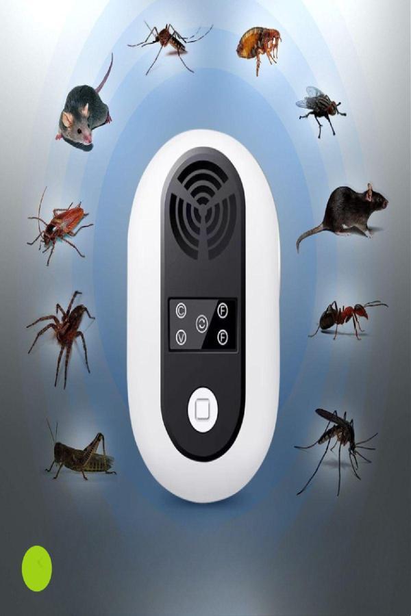 Ecuy Fareler, Yatak Böcekleri, Hamamböceği Ve Sinekler İçin Etkili Ultrasonik Haşere Kovucu Elektronik - Image 1