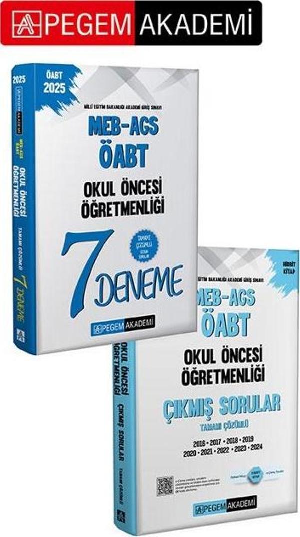 PEGEM AKADEMİ 2025 MEB-AGS-ÖABT Okul Öncesi Öğretmenliği Çıkmış Sorular + 2025 MEB-AGS-ÖABT Okul Önc - Pegem Akademi Yayıncılık - Image 1