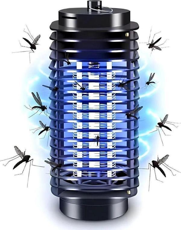Ecuy Uv Tuzaklı Sinek Öldürücü Elektrikli Sivrisinek Yakalayıcı Sinek Işık Tuzağı Alan Etkili - Image 1