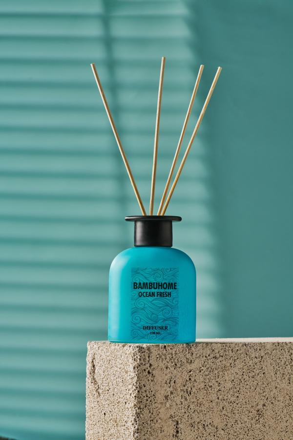 BAMBUHOME OCEAN FRESH ODA KOKUSU  120 ML REED  DİFFUSER - Image 1