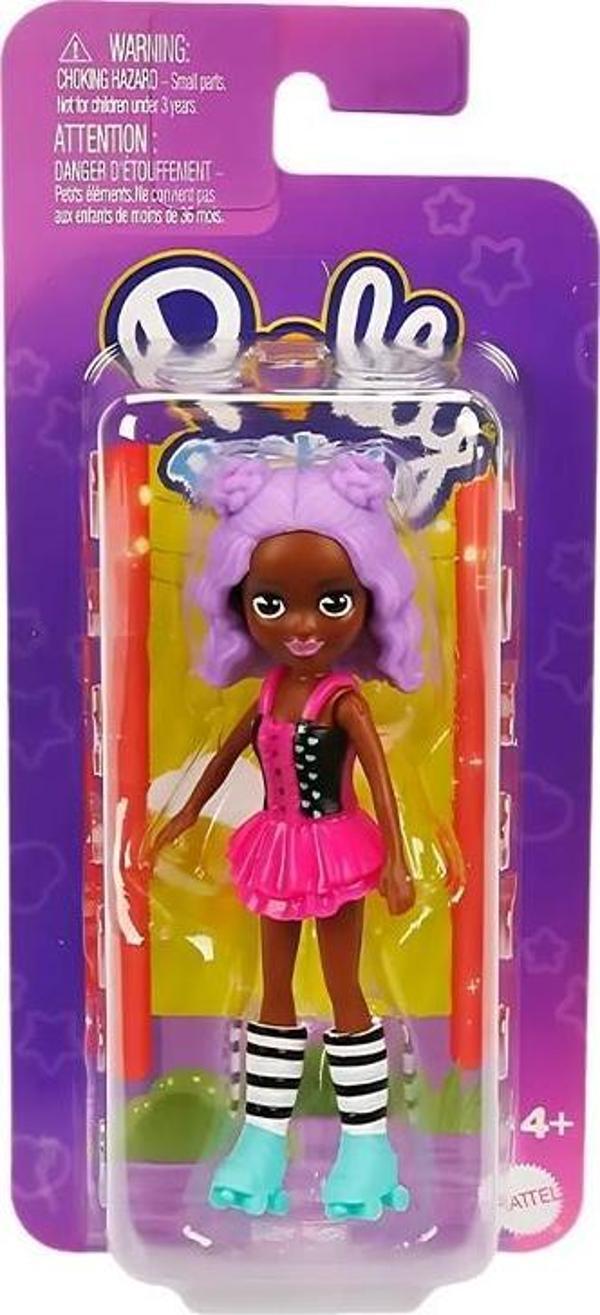 Polly Pocket ve Arkadaşları Mor Saçlı Patenli HKV80 - Image 1