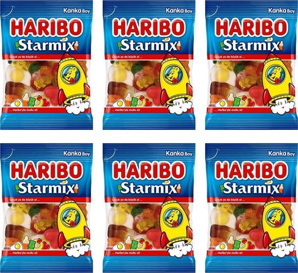 Haribo Starmix 80 gr x 6 Adet - Image 1
