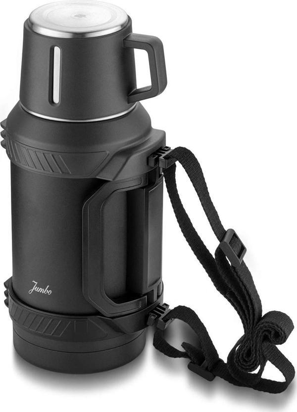 Jumbo 1000162618001 Castor Outdoor Siyah Termos - Image 1