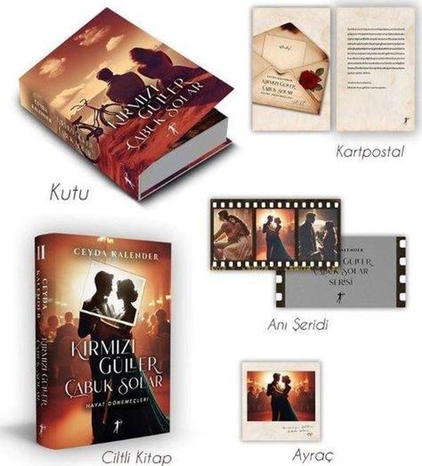 Kırmızı Güller Çabuk Solar 2 - Hayat Dönemeçleri - Kutulu Set - Artemis Yayınları - Image 1