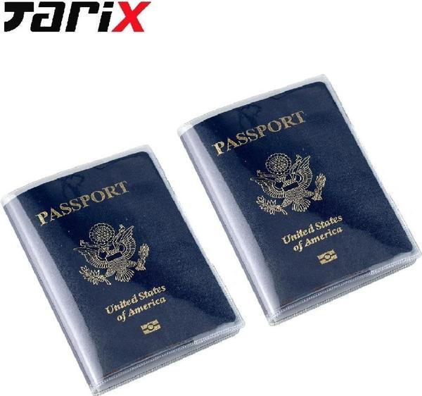 Tarix Şeffaf Pvc Pasaport Kılıfı,pasaport koruyucu,pasaport kabı 2 ADET - Image 1